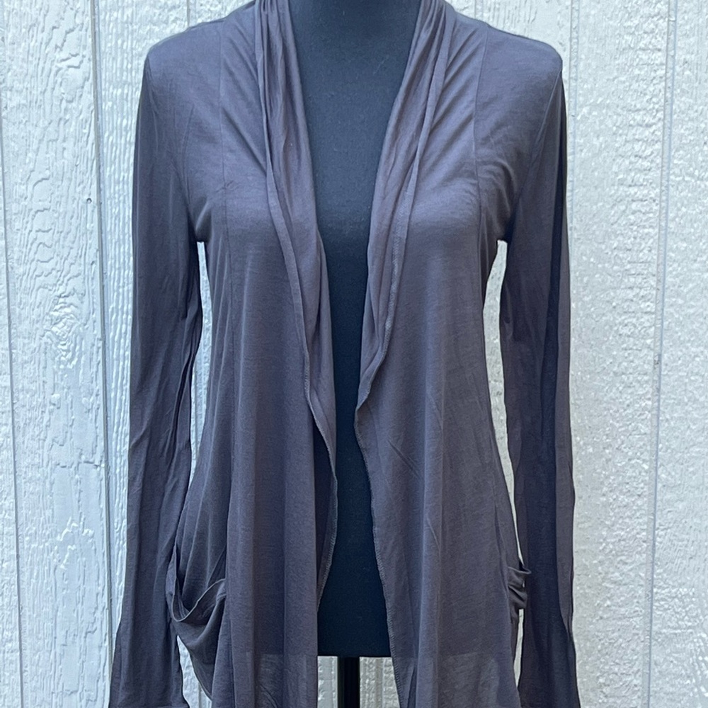 Zenana Sheer Hacci Long Sleeve Cardigan